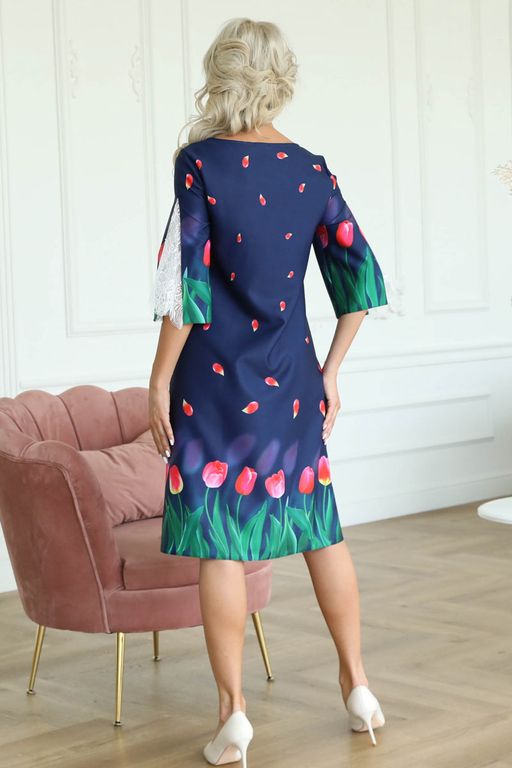 Платье П4-4077 - Wisell фото 10