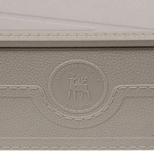 Корзина - органайзер для хранения с крышкой "ОКСФОРД", цвет серый, 32,8*24*8,1см (лейбл Селфи)