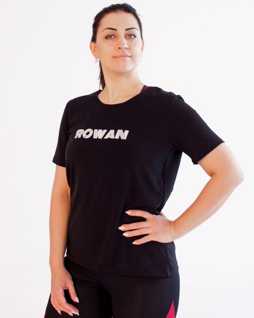 Футболка Classic черная - Rowan фото 2