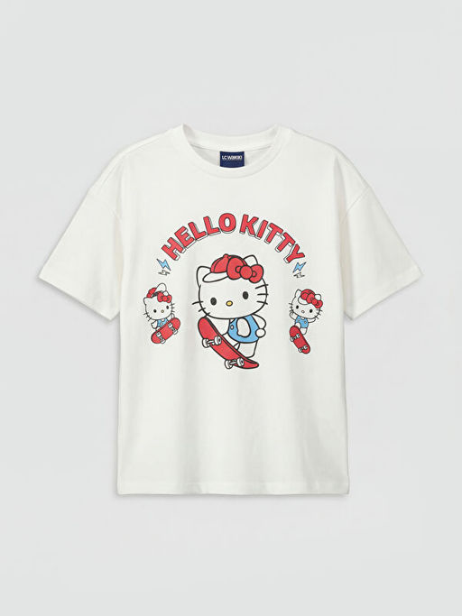 Комплект Soft Touch для девочки с принтом Hello Kitty