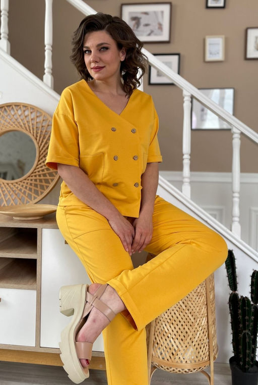 Костюм Rumoda 2136 горчица  фото 2