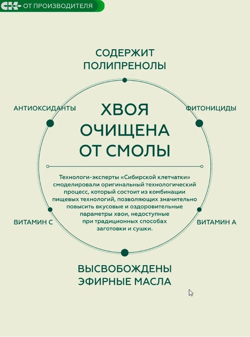 Хвойный чай "Таежный глинтвейн" (напиток чайный), 100 г