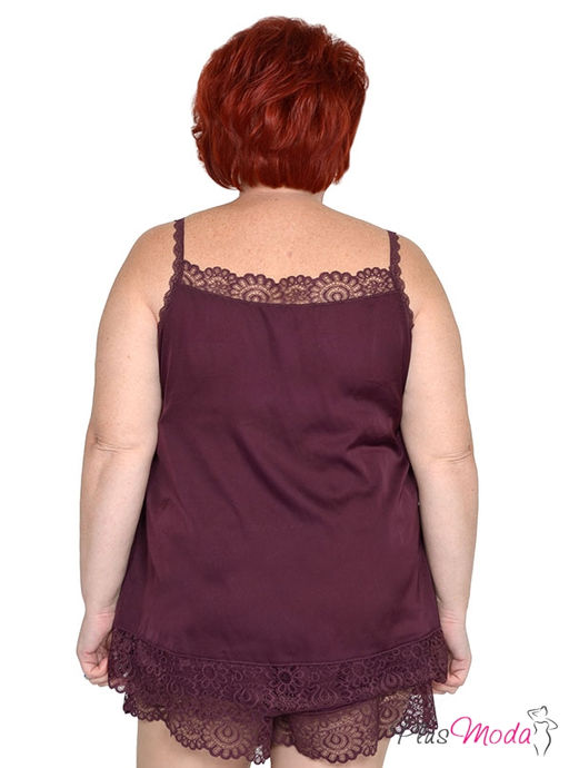 Майка-сорочка Модель №1593 размеры 44-84 - Plusmoda фото 3