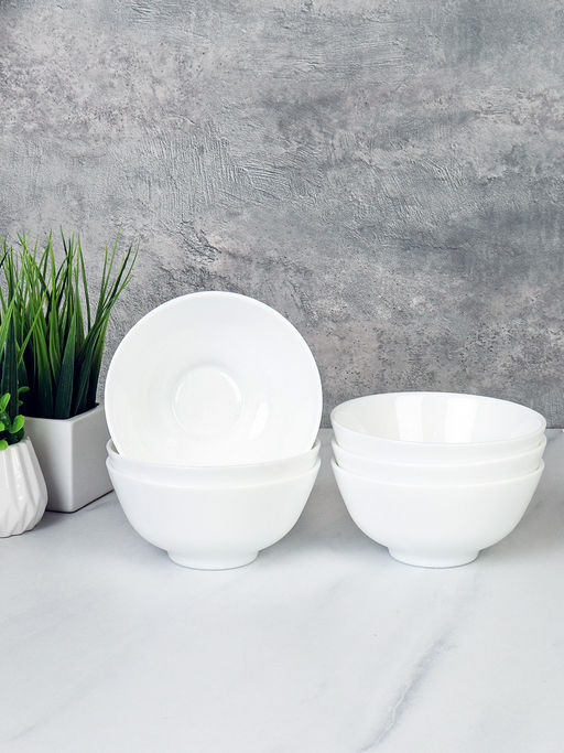 Пиала 280 мл 6 штук / DFW45 (white) /уп 18/ - Галеонтрейд фото 2