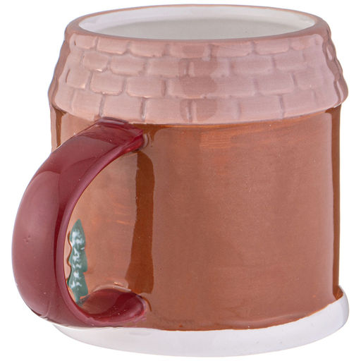 КРУЖКА AGNESS ПРЯНИЧНЫЙ ДОМИК 13,5*9,7*9,8 СМ 430 МЛ (КОР=36ШТ.)  фото 4
