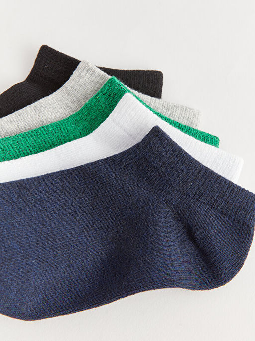 Basic Erkek ?ocuk Patik ?orap 5li