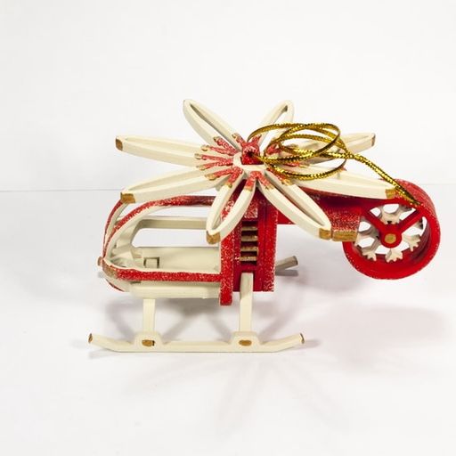 Вертолет малый 3020 White Cabin - Idh фото 2