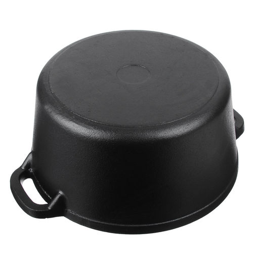 VETTA Кастрюля чугун, 3,8л, d23х10см, чугун крышка, нерж ручка арт. 808-019