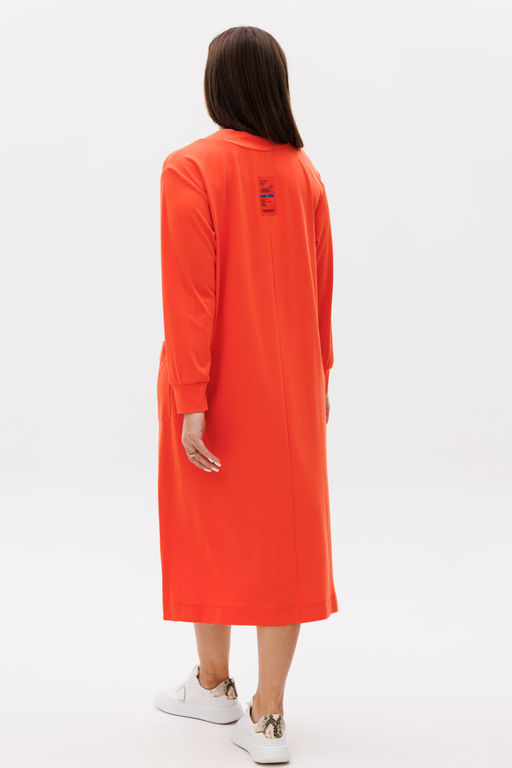 Платье Fantazia Mod 4707 мандариновый фото 4