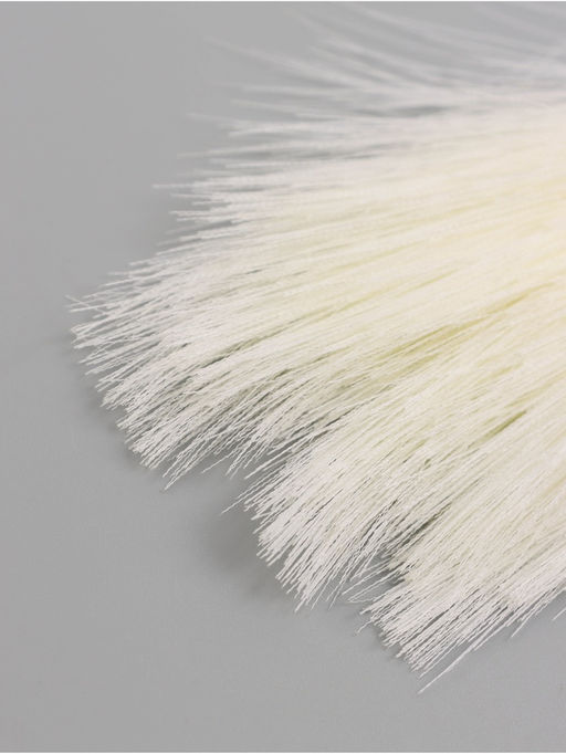 Цена за 5 шт. Искусственное растение для творчества «Ковыль», молочный, 29 см