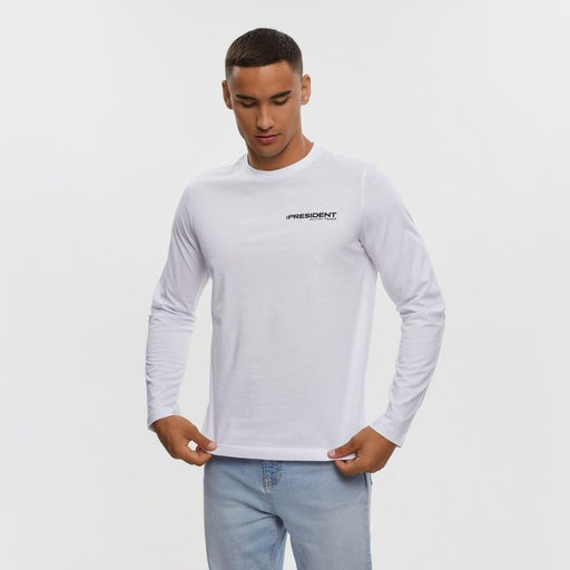 Лонгслив President, размер L, цвет белый