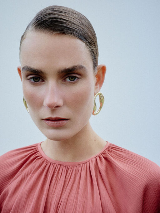 Bisiklet Yaka Dokulu Kad?n Tunik