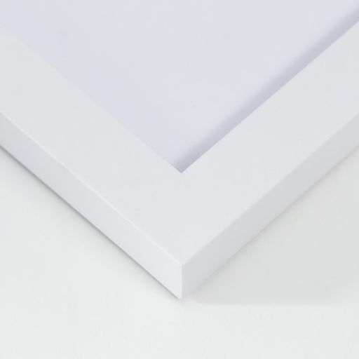 Фоторамка для фото 21×30 см Ellis, МДФ, с паспарту, белый