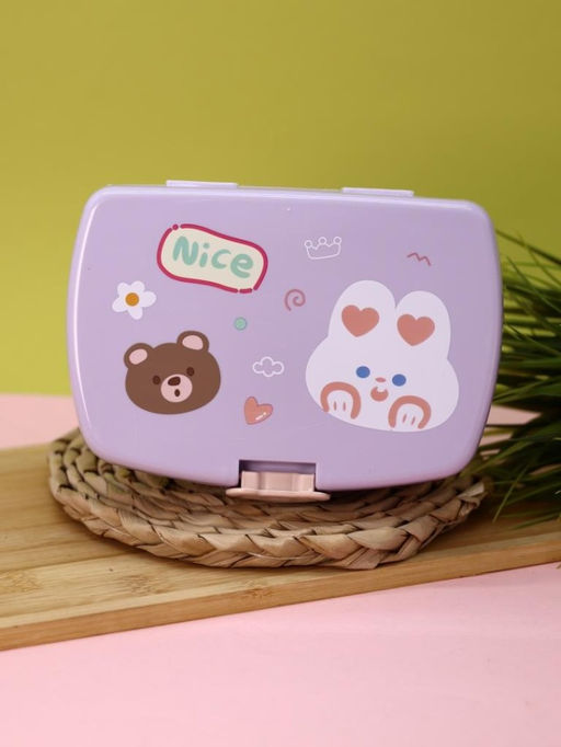 Ланчбокс "Bear-bunny", purple, 700 мл