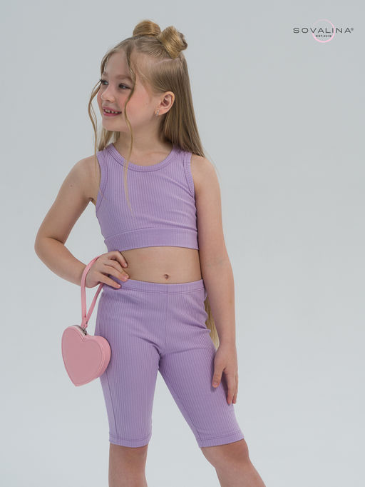 Костюм Тренд лапша лаванда - Sovalina фото 3