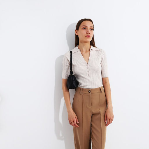 Сумка-багет на молнии, цвет чёрный - Simaland фото 8