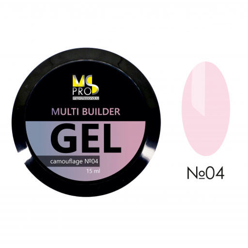 MULTI BUILDER GEL СAMOUFLAGE - Ms pro фото 12