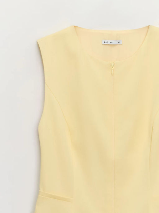 Приталенный жилет с баской ZR2605022501-9 / Zarina