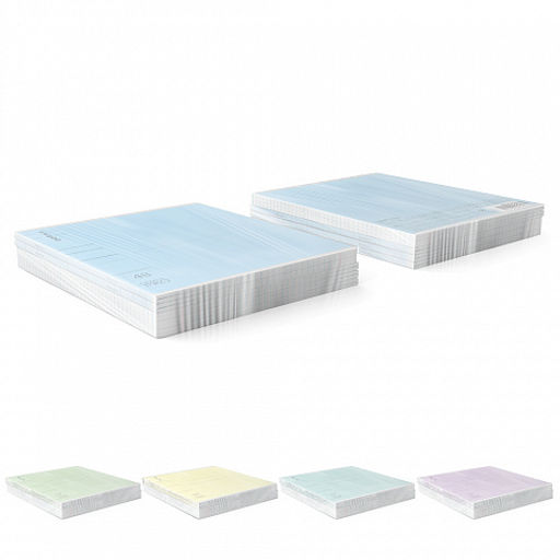 Цена за 5 шт. Тетрадь общая ученическая с пластиковой обложкой на скобе ErichKrause Классика CoverPrо fizzy, А5+, 48 листов, клетка_MIX-PACK фото 42