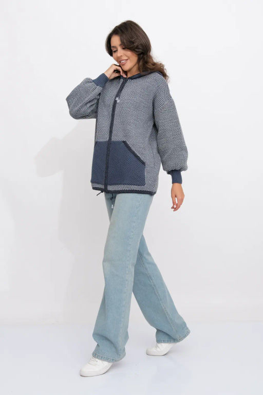 Жакет И 047 к/джинсовый - Злата Стиль фото 9