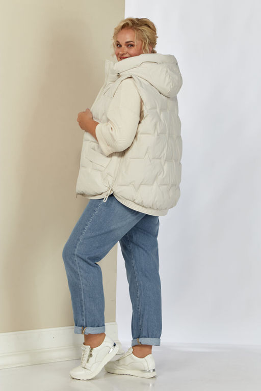 Жилет SHETTI 2153 молочный