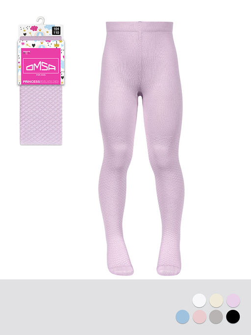 OMSA kids Collant 12A02-3 с ажур рис без пятки - rosa  фото 9
