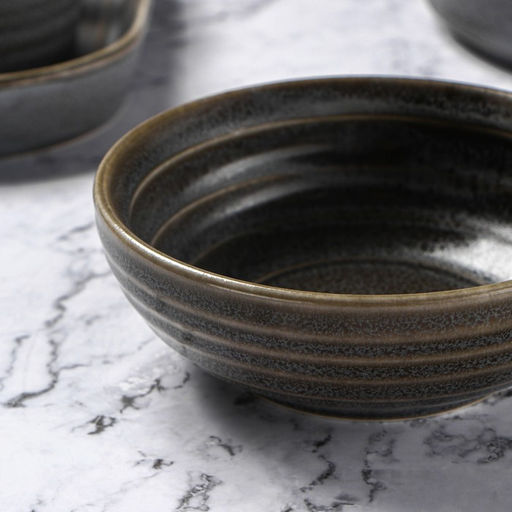 Миска фарфоровая Magistro Urban, 260 мл, d=12 см, цвет серый  фото 4