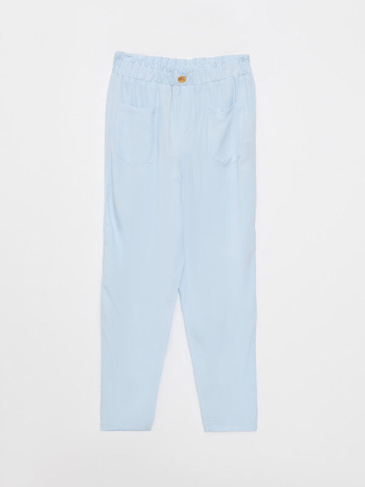 Beli Lastikli Basic K?z ?ocuk Pantolon