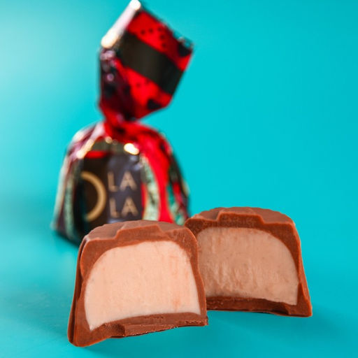 Набор в коробке домике Волшебных моментов, чай зелёный с жасмином 50 г., печенье с предсказанием 3 шт., конфеты с кремовой начинкой 100 г. - Фабрика счастья фото 3