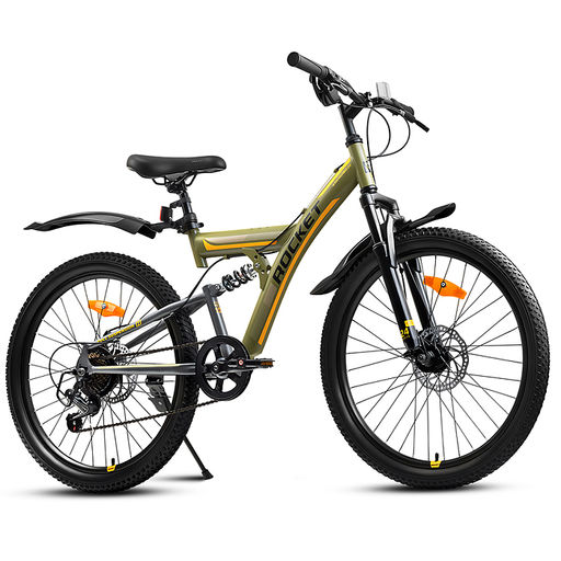 Велосипед 24" Rocket Azkar Pro, цвет хаки, размер 15"