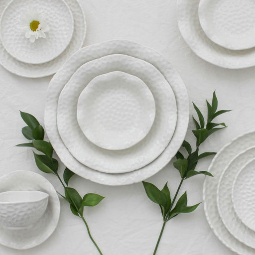 Тарелка обеденная Воздушность, 1.1 л, d=28 см, керамика, белая - Simaland фото 5