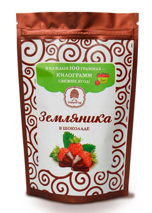 Земляника в шоколаде, 100 г - Сибирский кедр фото 5