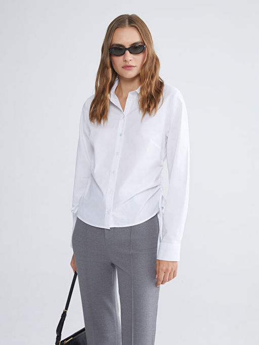 Ba?lama Detayl? Kad?n G?mlek