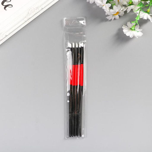 Инструменты для моделирования и придания формы набор 5 шт 18 см дерево, резина чёрный - Simaland фото 4