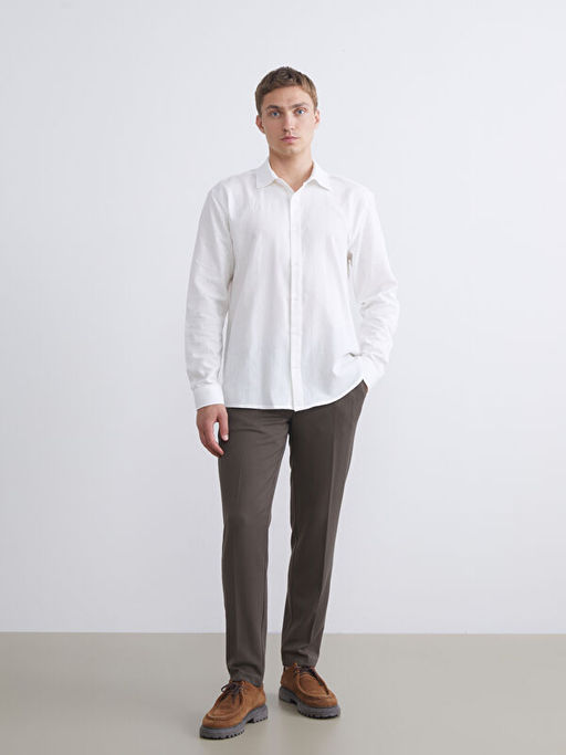 Regular Fit Uzun Kollu Arm?rl? Erkek G?mlek