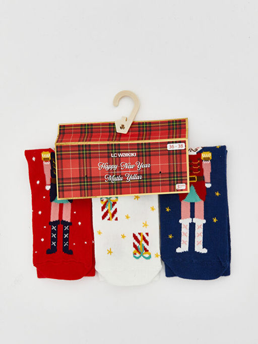 Y?lba?? Temal? Kad?n Soket ?orap 3l?