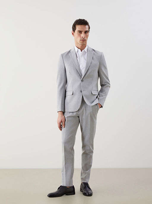 Dar Kal?p Erkek Blazer Ceket