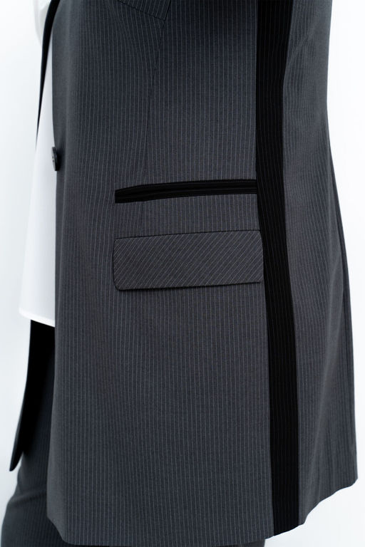 Костюм Aira Style 24-27 Графит+серый