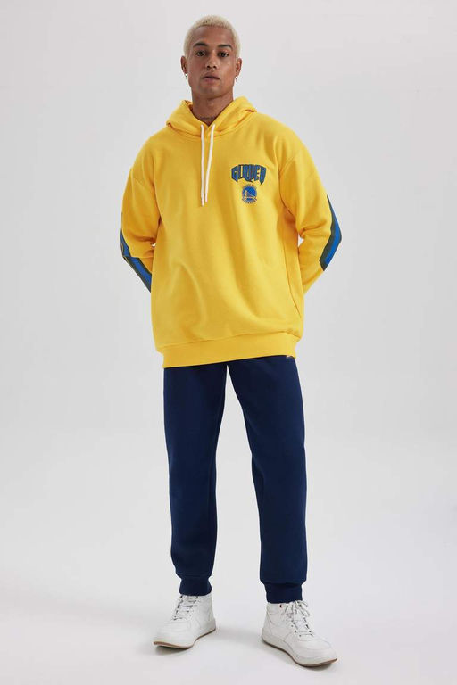 DeFactoFit Спортивные штаны стандартного кроя для джоггеров НБА Голден Стэйт Уорриорз  фото 5