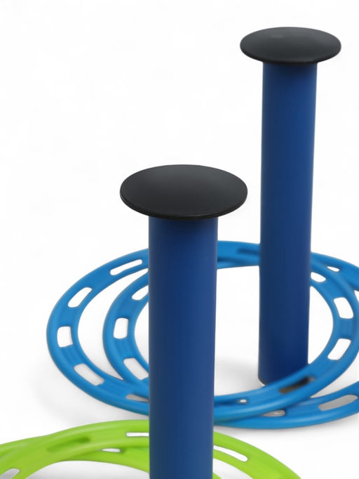 Кольцеброс уличный, 3 стойки, 6 колец, цвет МИКС - Simaland фото 6