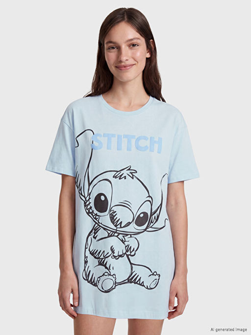 Ночная рубашка женская Stitch Baskili