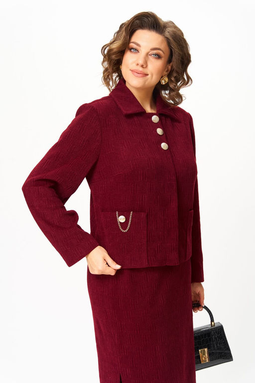 Костюм Aira Style 24115А Винный