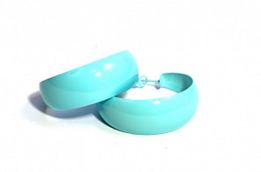 Серьги-кольца PR1034 фуксия - Mini maxi фото 2