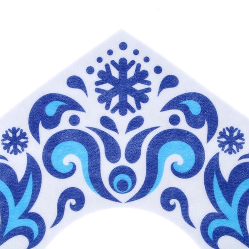 Кокошник карнавальный Снежная принцесса, фетра