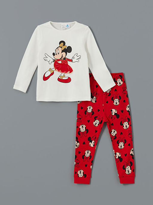 Minnie Mouse K?z Bebek Pijama Tak?m