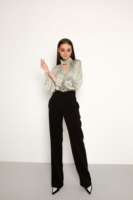 Блуза AURA 2050-176 полынь  фото 4