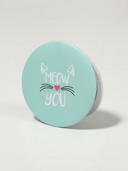 Цена за 4 шт. Зеркало складное «Кис-кис», d=7.5 см, МИКС