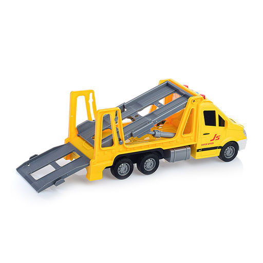 Машина "Дорожная служба" 1:16 (свет, звук) в коробке (цвет желтый)