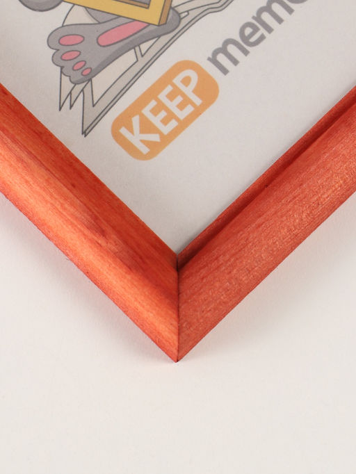 Цена за 2 шт. Фоторамка для фото 10×15 см Keep memories, Beaumont, махагон, (пластиковый экран), дерево