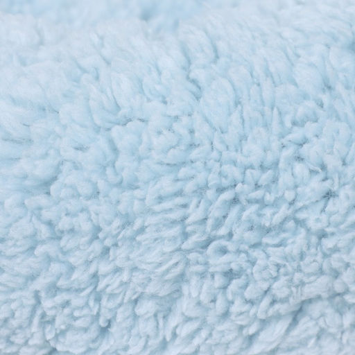 Лежанка для собак и кошек Уют, мягкий мех, 45 х 35 х 11 см, голубая - Пижон фото 12